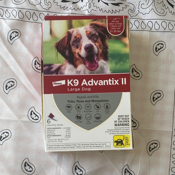 K9 Advantix II for Large Dogs (21–55 lb), 6-Mo Protection - Picture 1 of 11